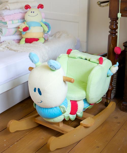 Little Bird Told Me "Curious Caterpillar" Rocking Horse 9m+