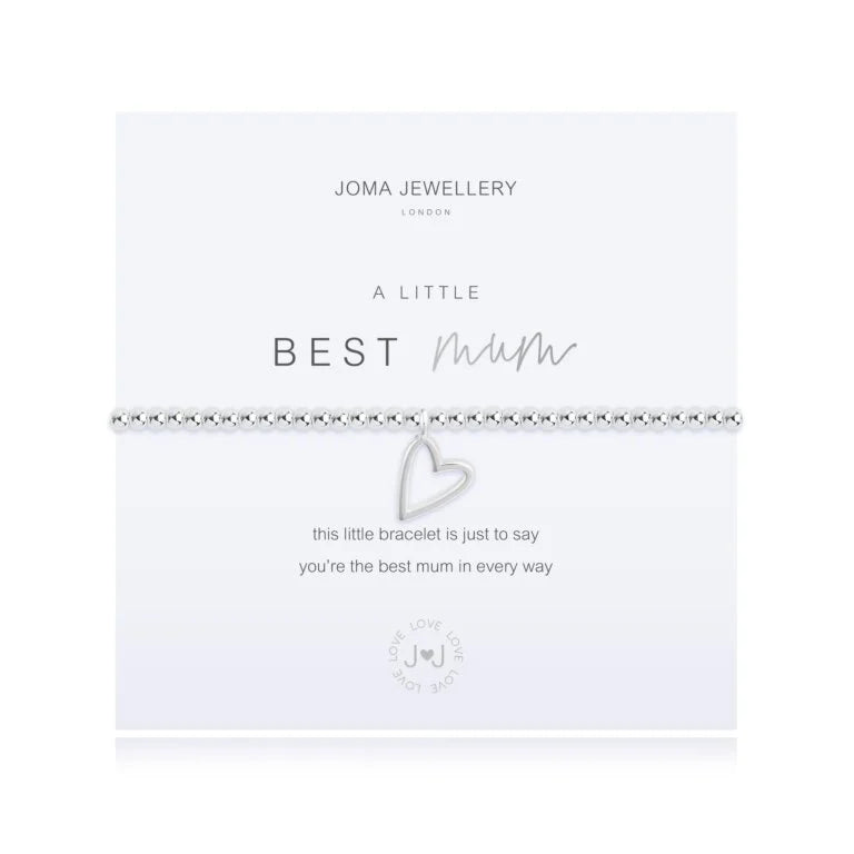 Joma Jewellery "Best Mum" Silver Bracelet