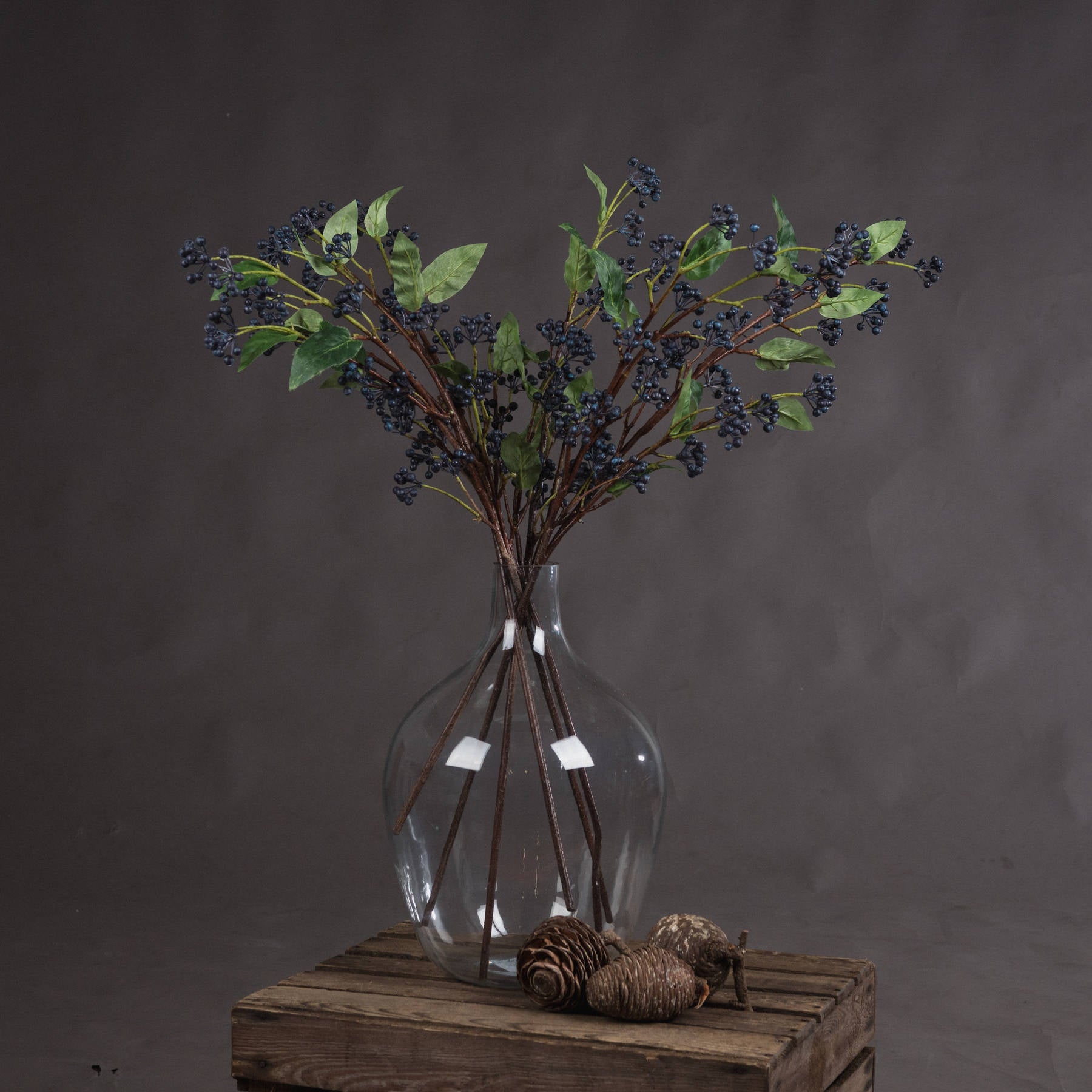 Hill Interiors Artificial Single Stem "Viburnum Berry"