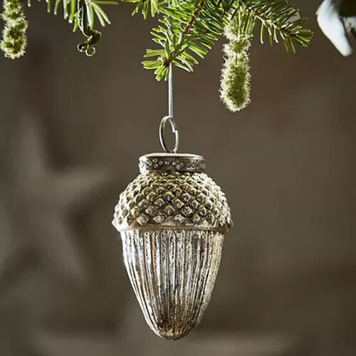 Hill Interiors Noel Collection "Burnished" Acorn Bauble