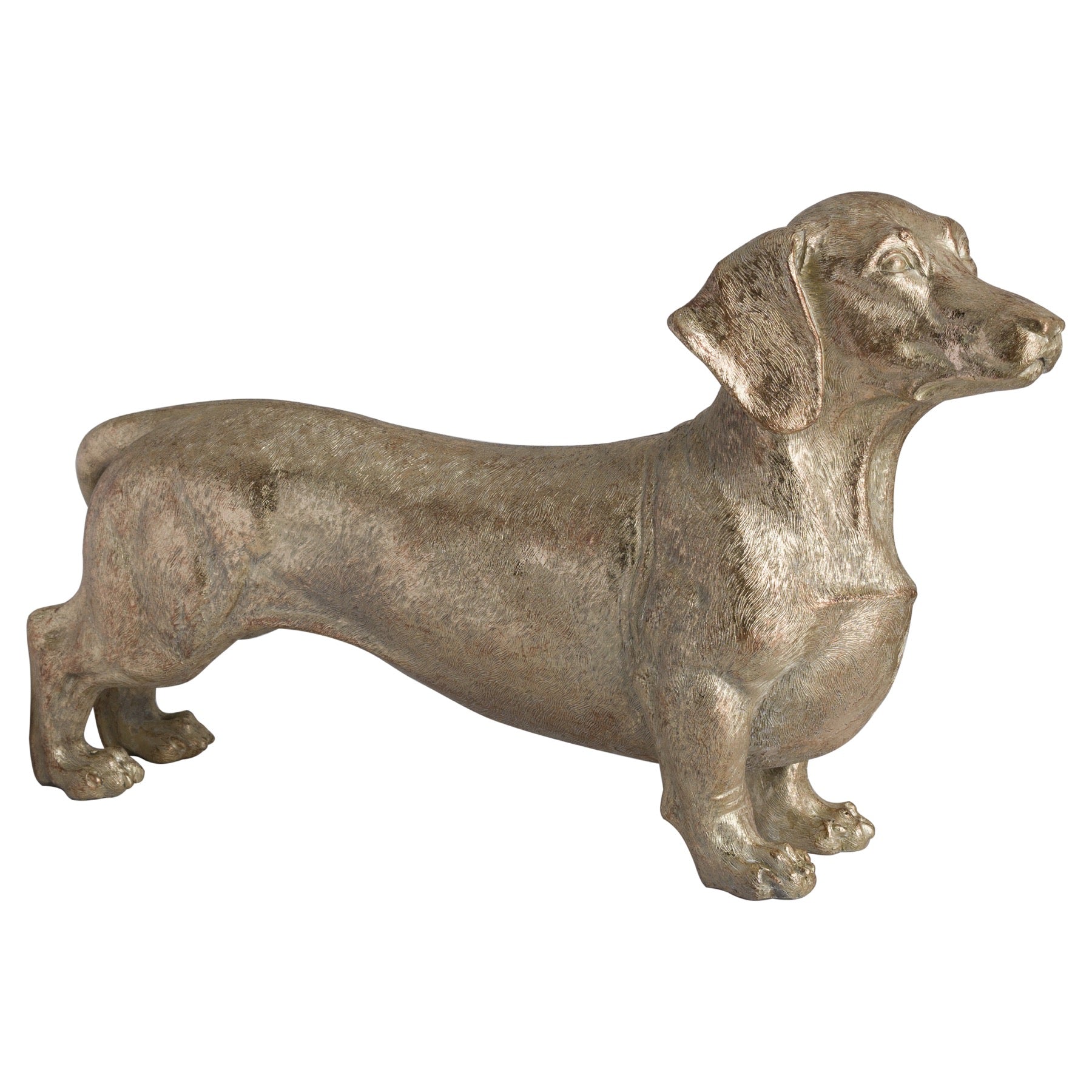 Hill Interiors Gold Dachshund Dog "Bert"