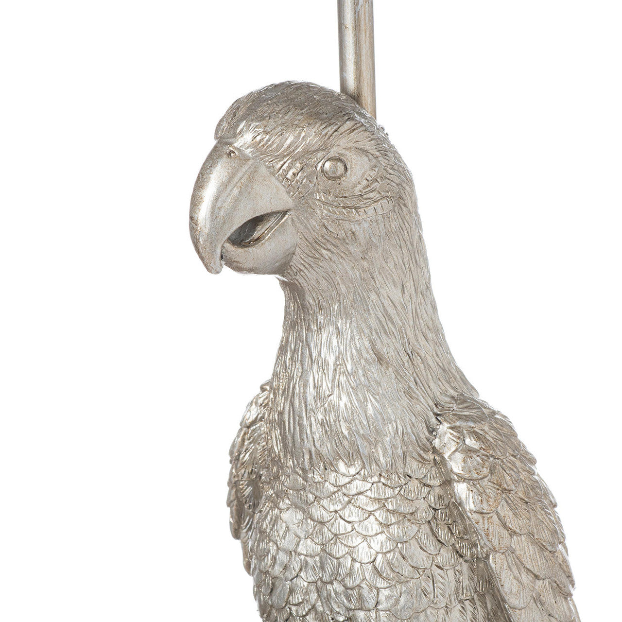Hill Interiors Silver "Percy The Parrot" Table Lamp