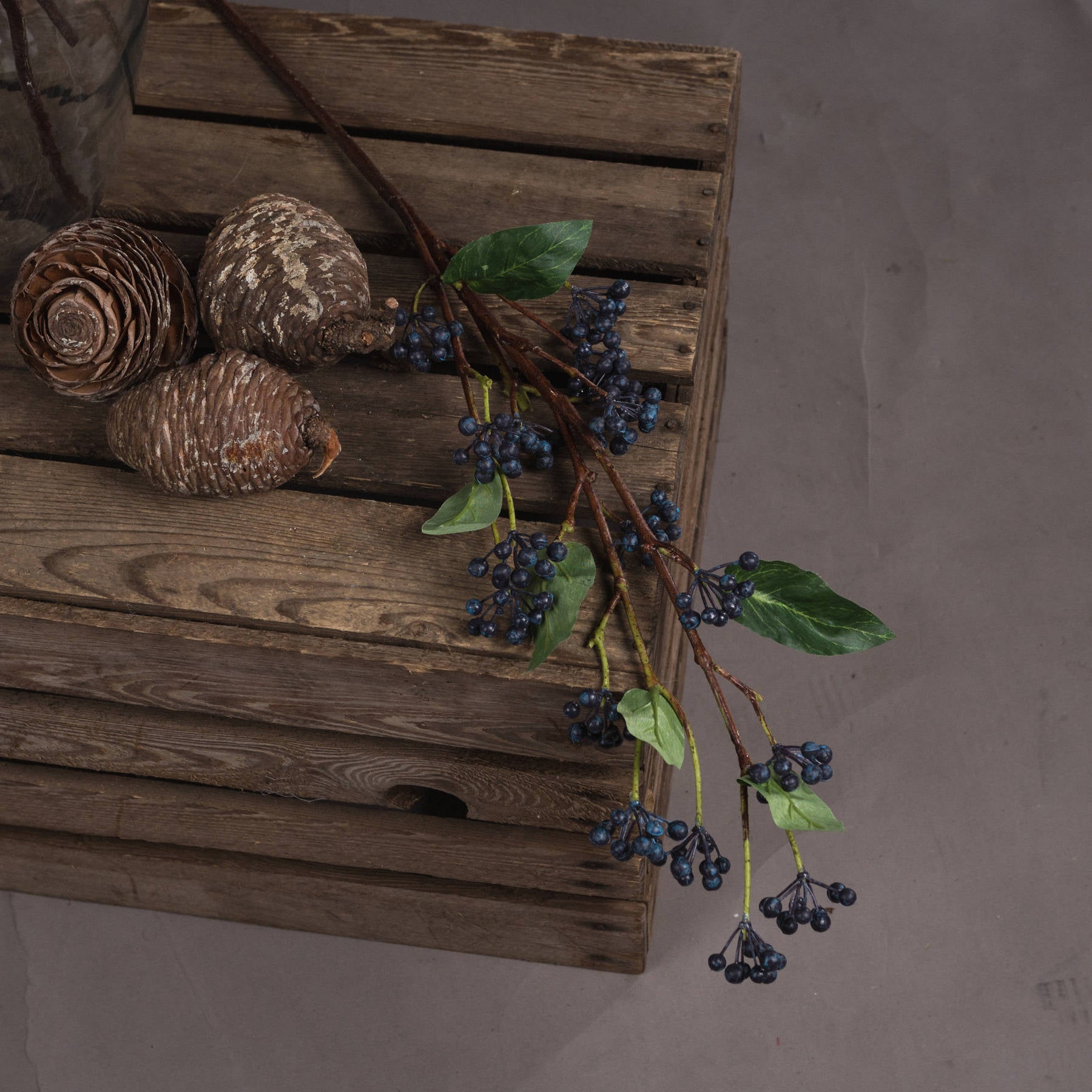 Hill Interiors Artificial Single Stem "Viburnum Berry"