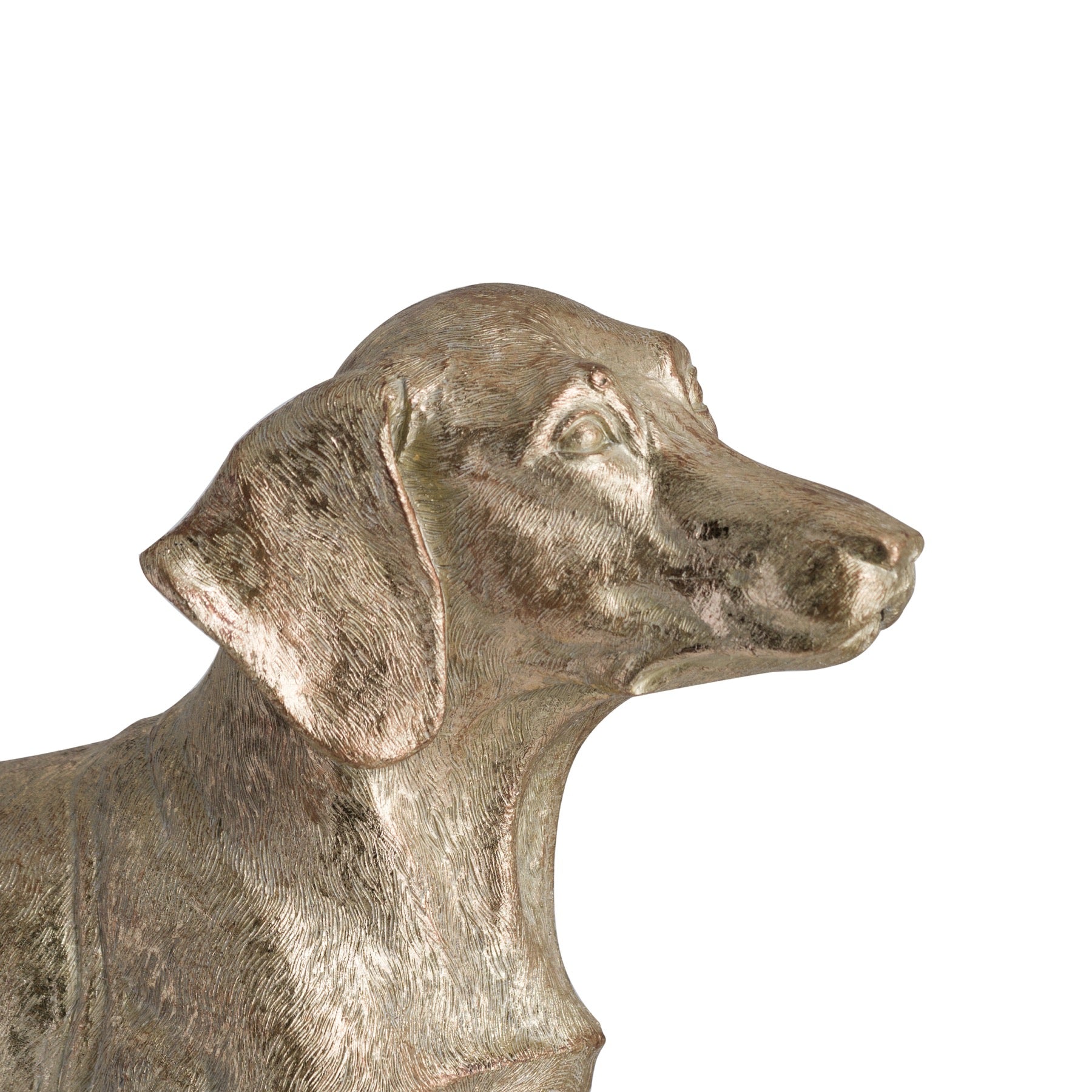 Hill Interiors Gold Dachshund Dog "Bert"