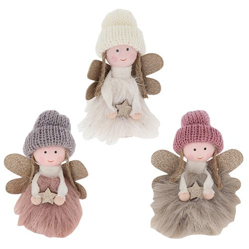 Hanging Christmas Sugar Plum Fairy (Pink)