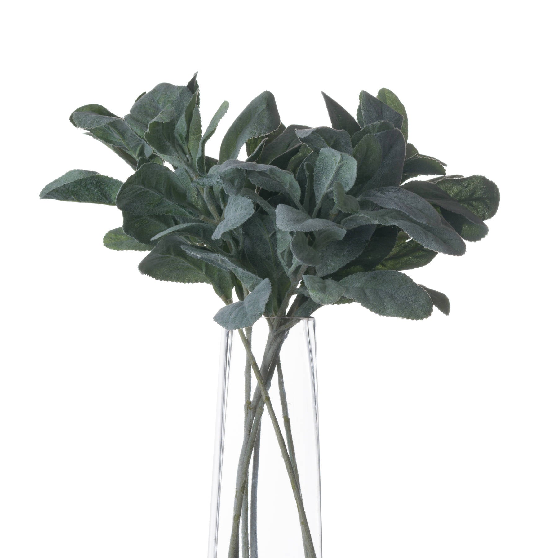 Hill Interiors Artificial "Lambs Ear Spray" Single Stem