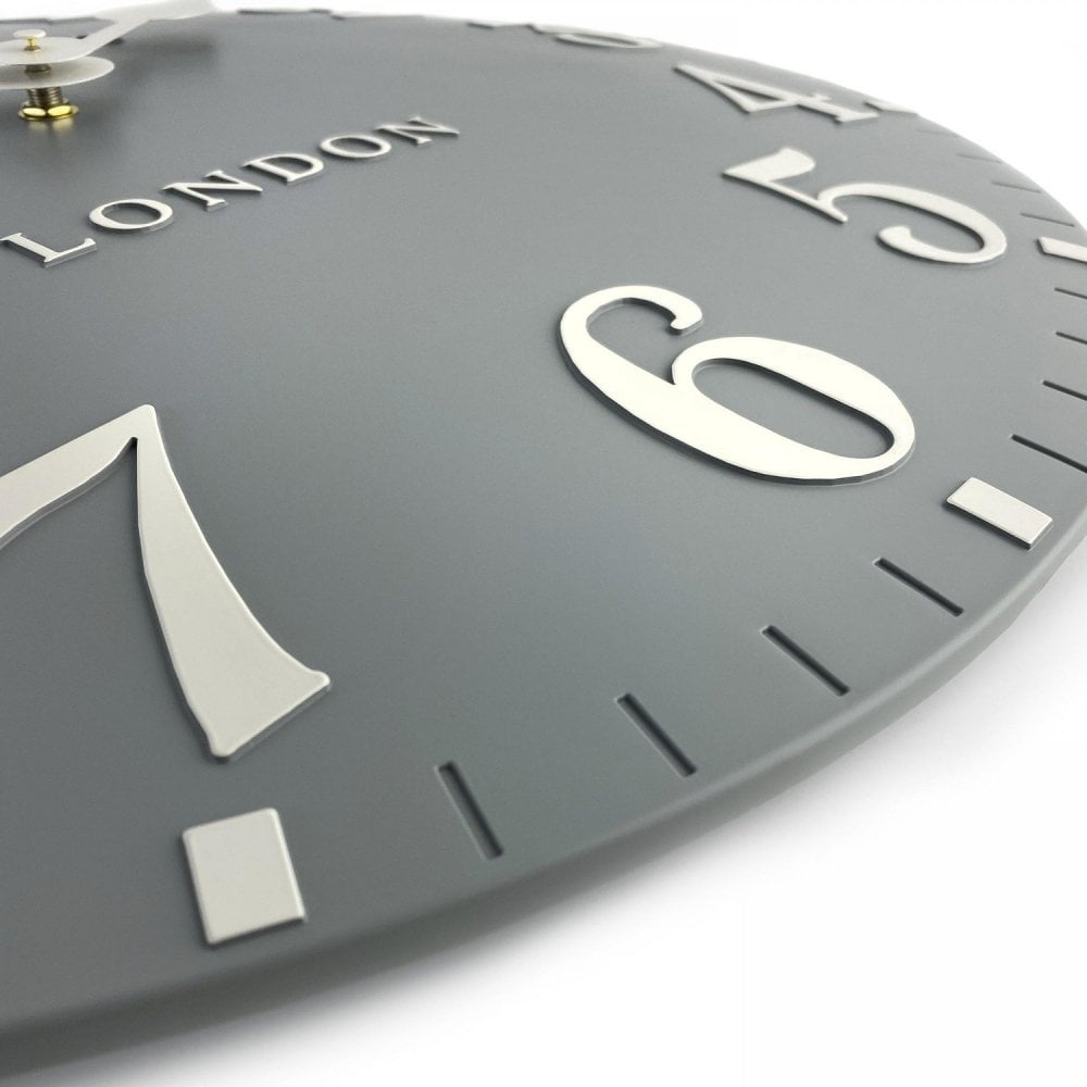 Thomas Kent "Flax Blue" Wall Clock 30cm