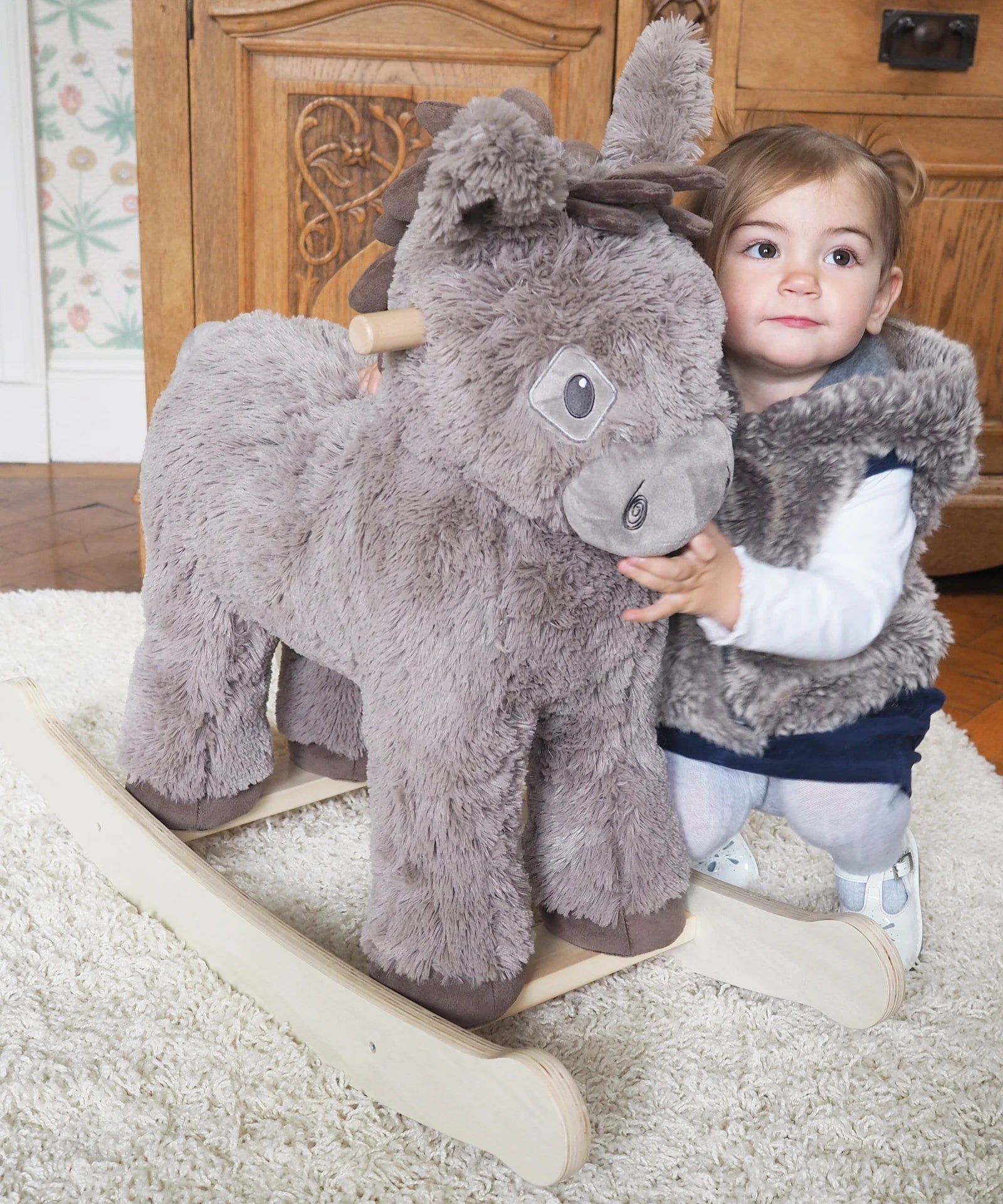 Little Bird Told Me "Norbert The Donkey" Rocking Horse 12m+