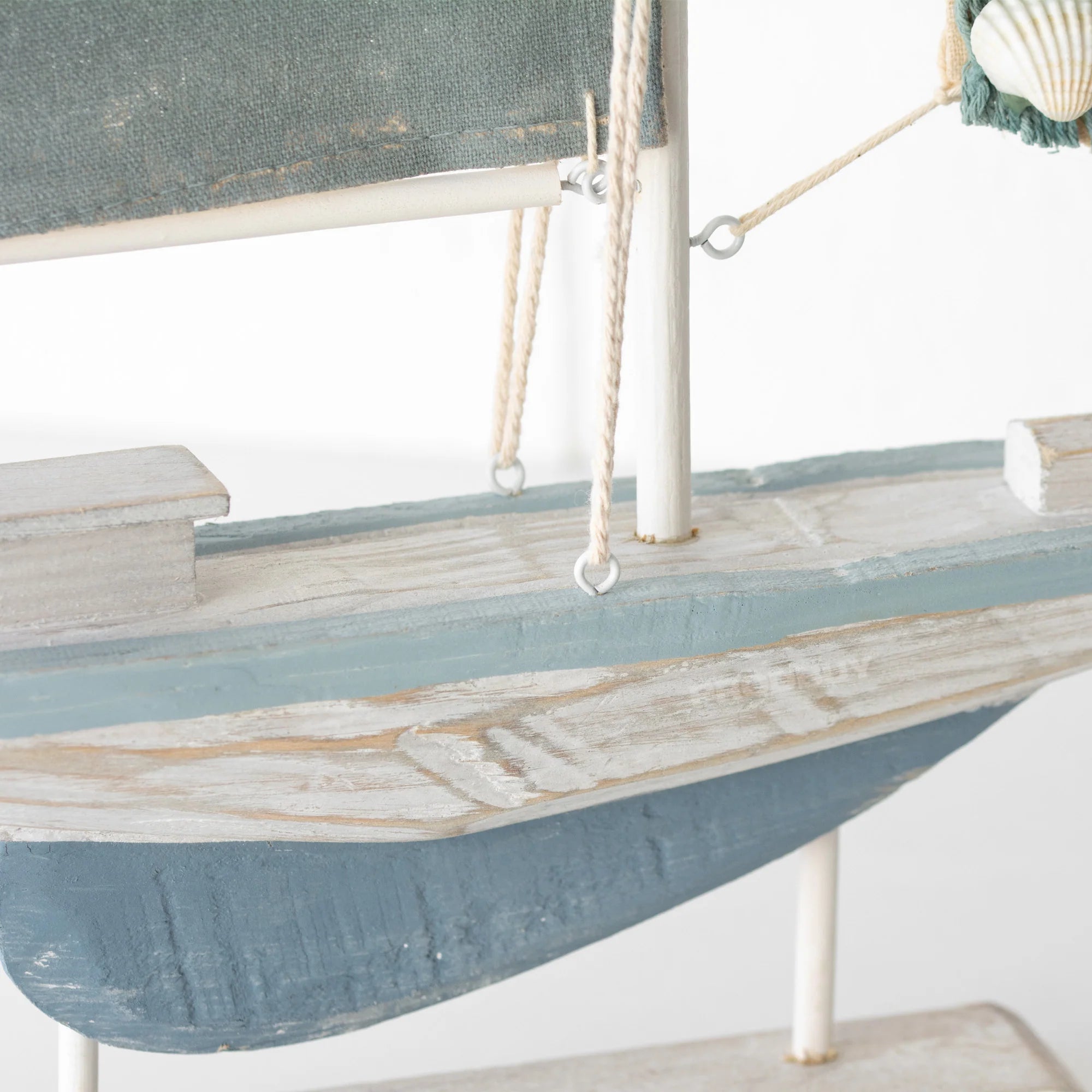 Nautical "This Way To The Beach" Sailing Yacht