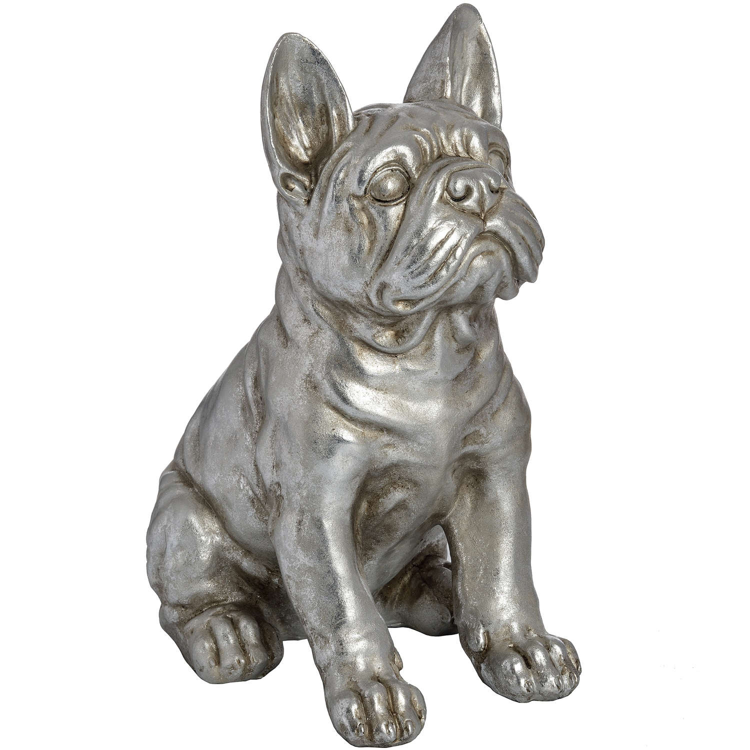 Hill Interiors Silver "French Bulldog"