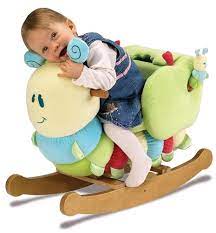 Little Bird Told Me "Curious Caterpillar" Rocking Horse 9m+