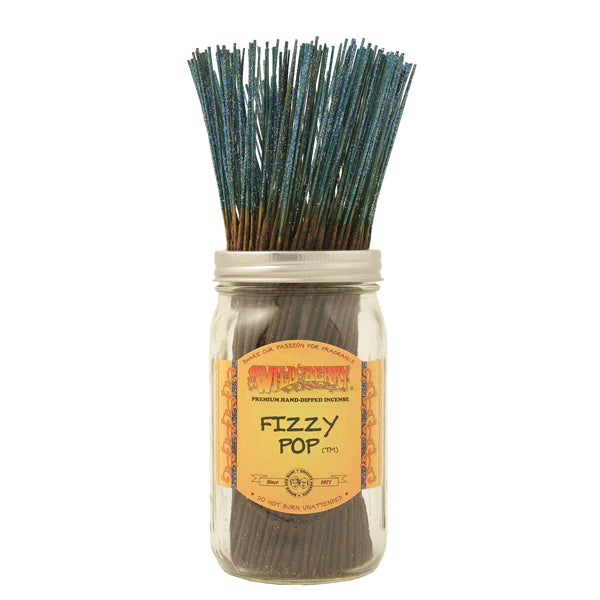 10 Wild Berry Incense Sticks 11" "Fizzy Pop"