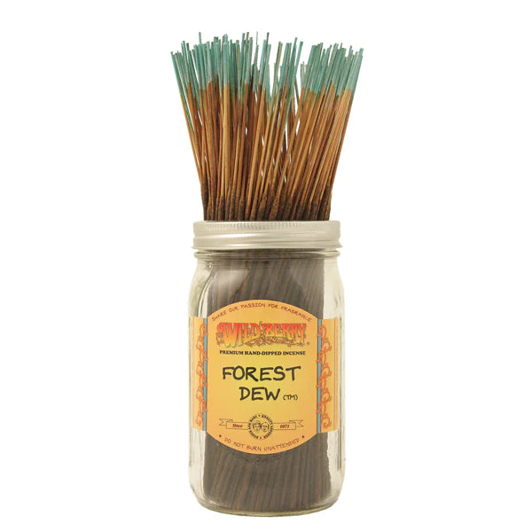 10 Wild Berry Incense Sticks 11" "Forest Dew"