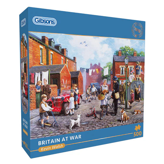 Gibson Games 500 Piece Jigsaw "Britain At War"
