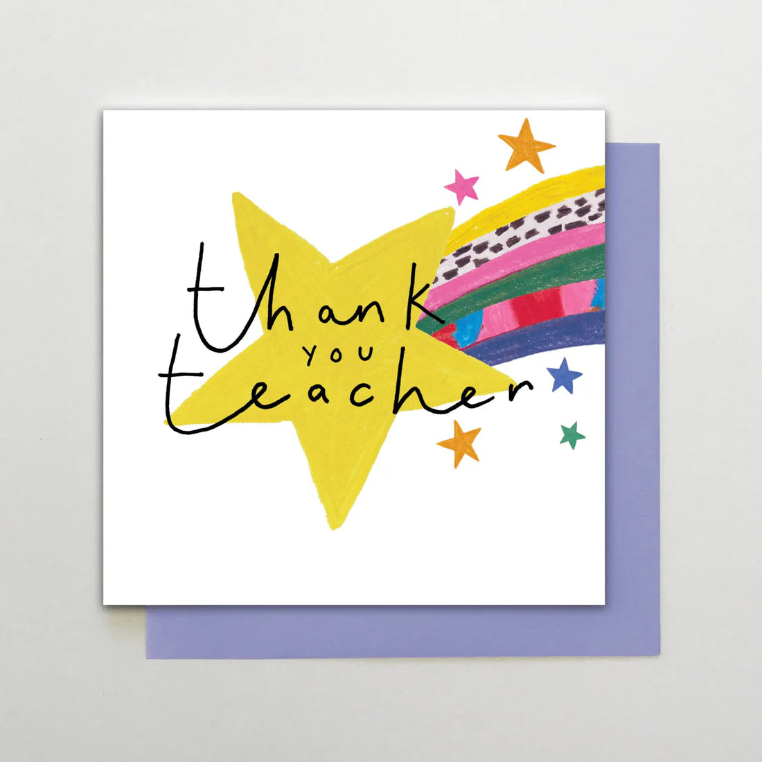 Thank You Teacher Star Card