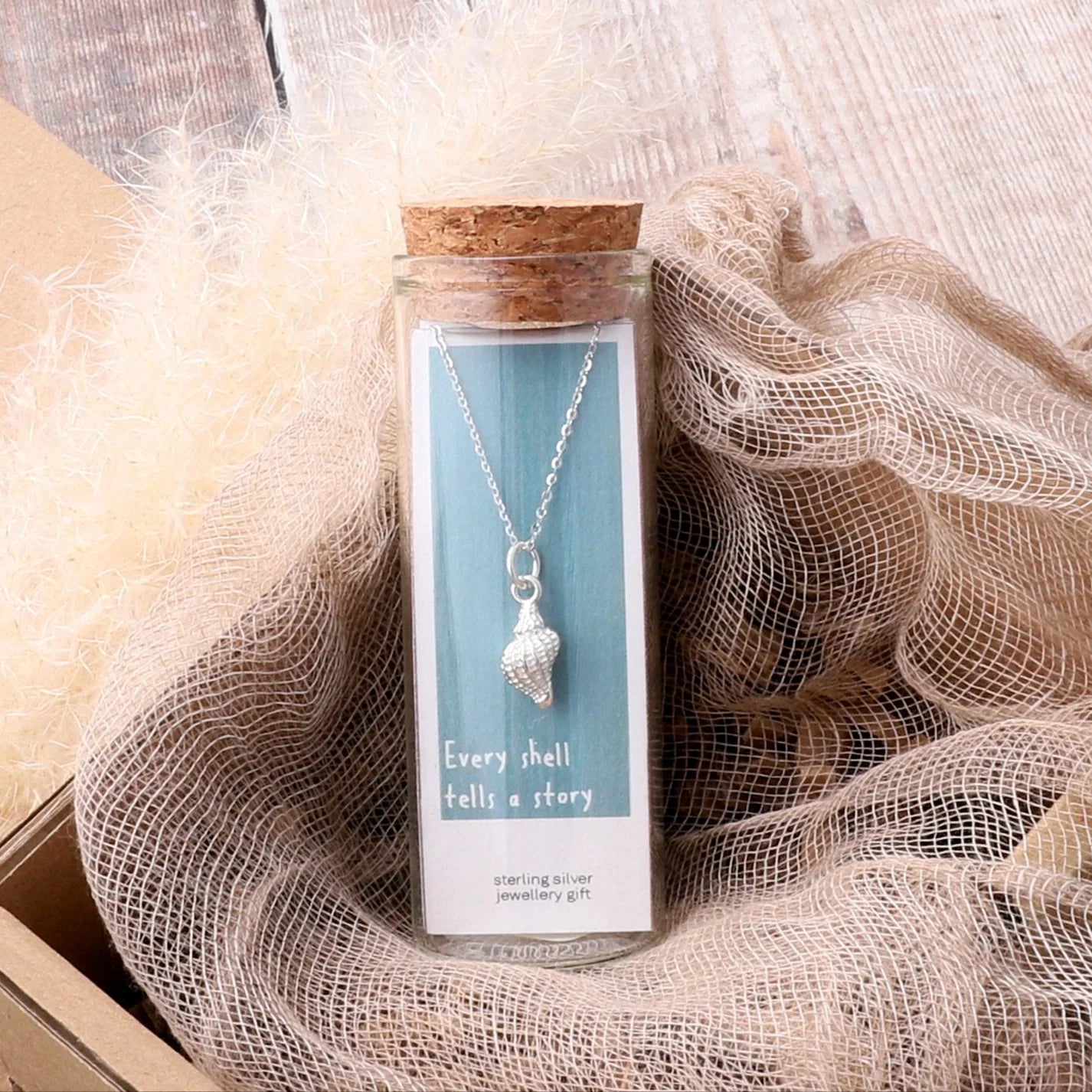 Sea Shell Necklace (Sterling Silver)