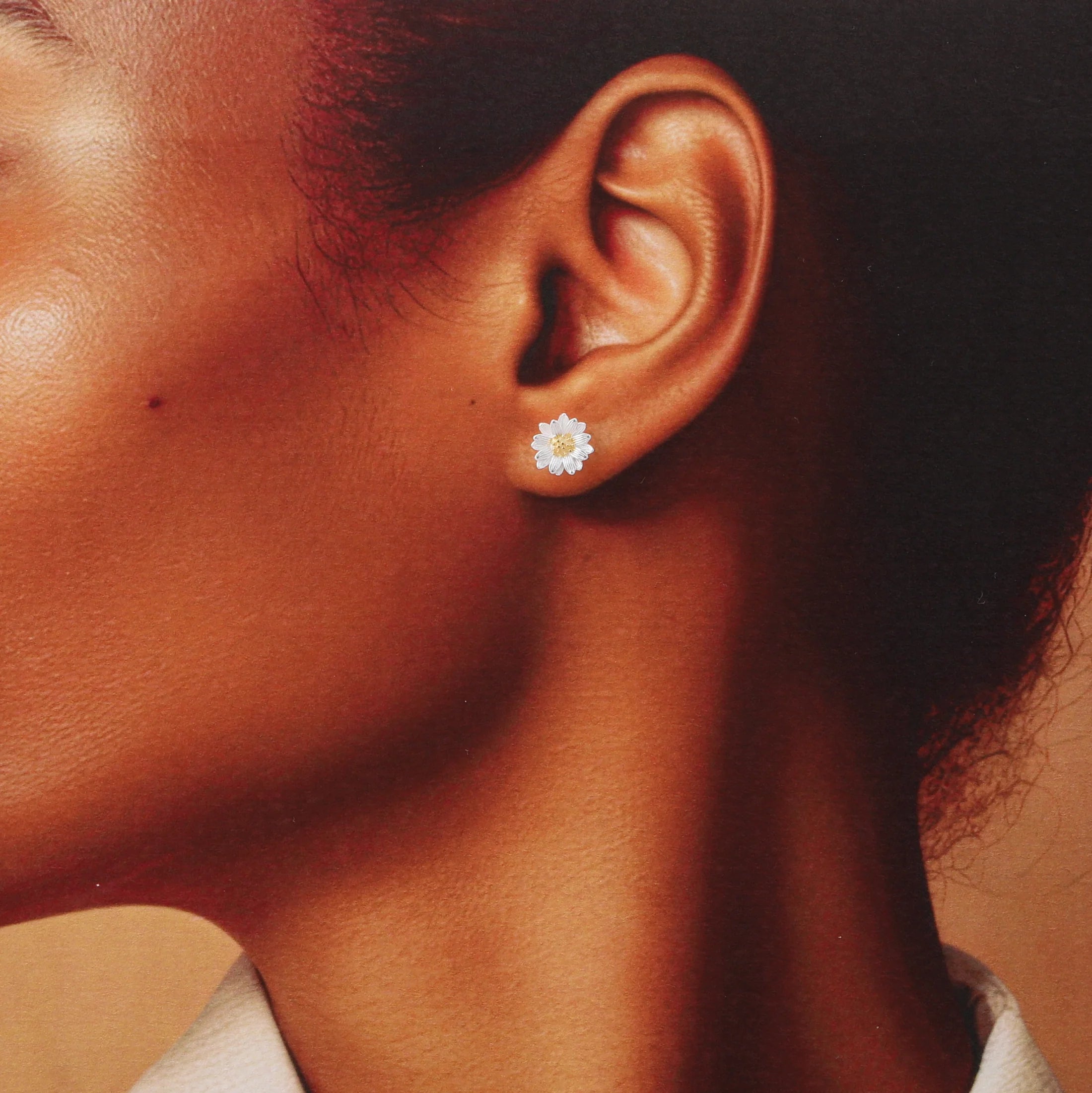 "Its Your Birthday" Daisy earrings (Sterling Silver)