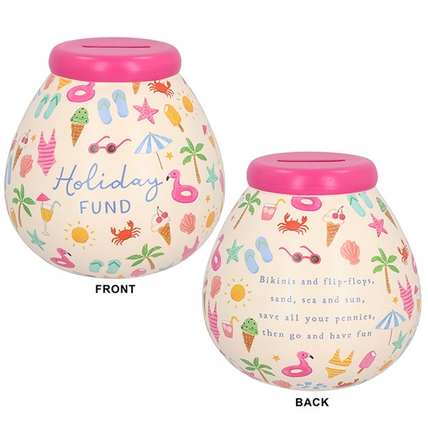 "Pot of Dreams" Holiday Fund Piggy Bank