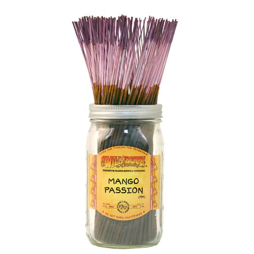 10 Wild Berry Incense Sticks 11" "Mango Passion"