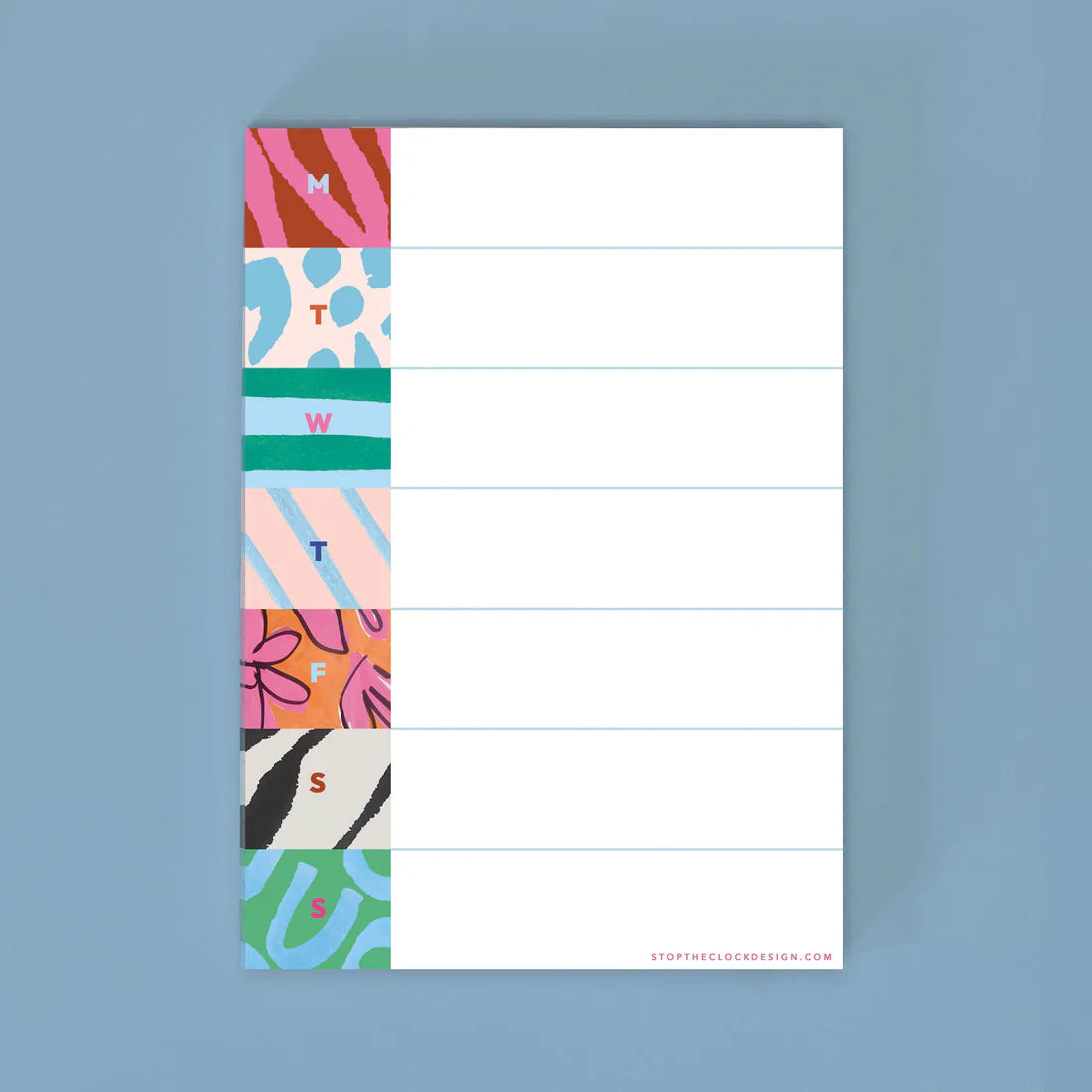 A5 Patterned Note Pad