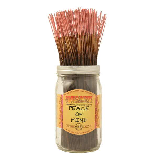 10 Wild Berry Incense Sticks 11" "Peace Of Mind"