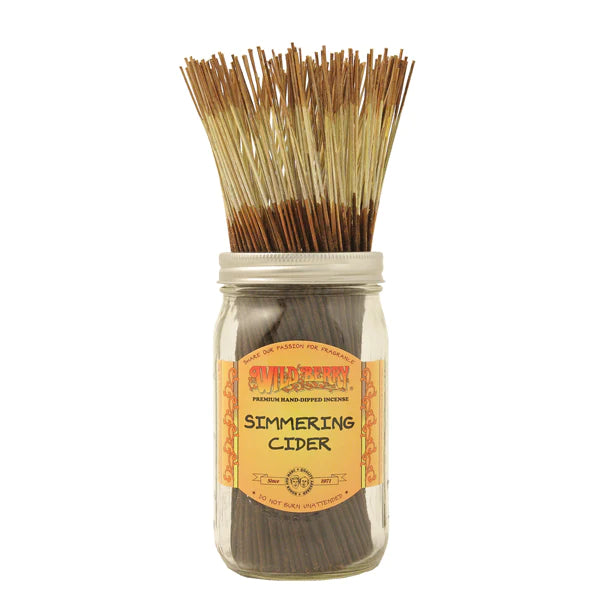 10 Wild Berry Incense Sticks 11" "Simmering Cider"