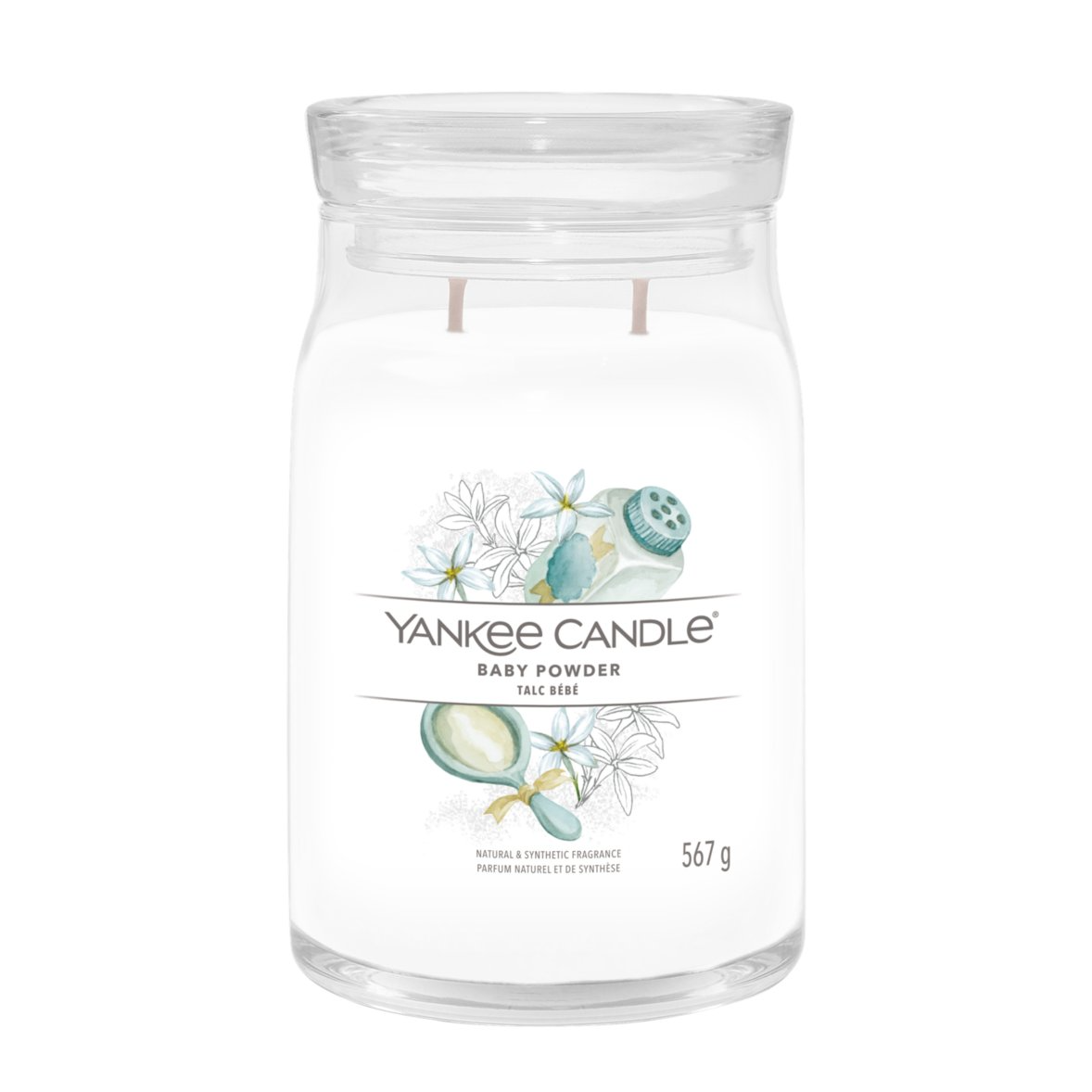 Yankee Candle "Baby Powder" Signature Large Jars