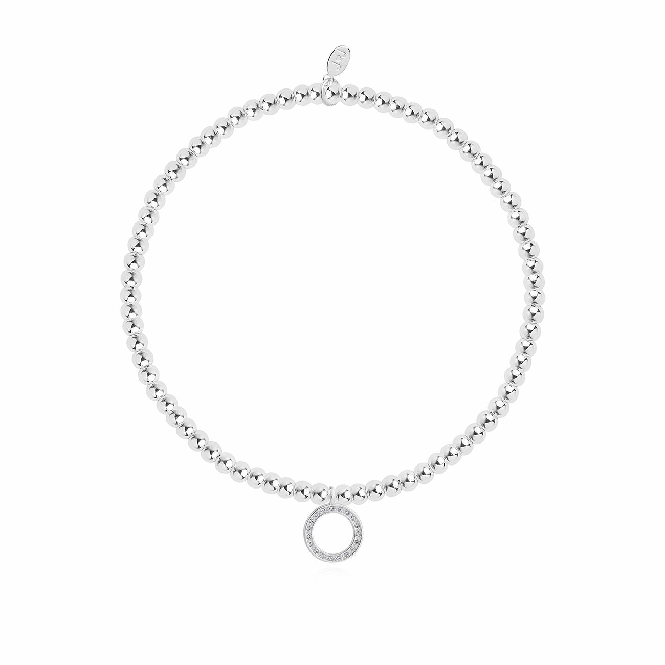 Joma Jewellery "Congratulations" Confetti Silver Bracelet