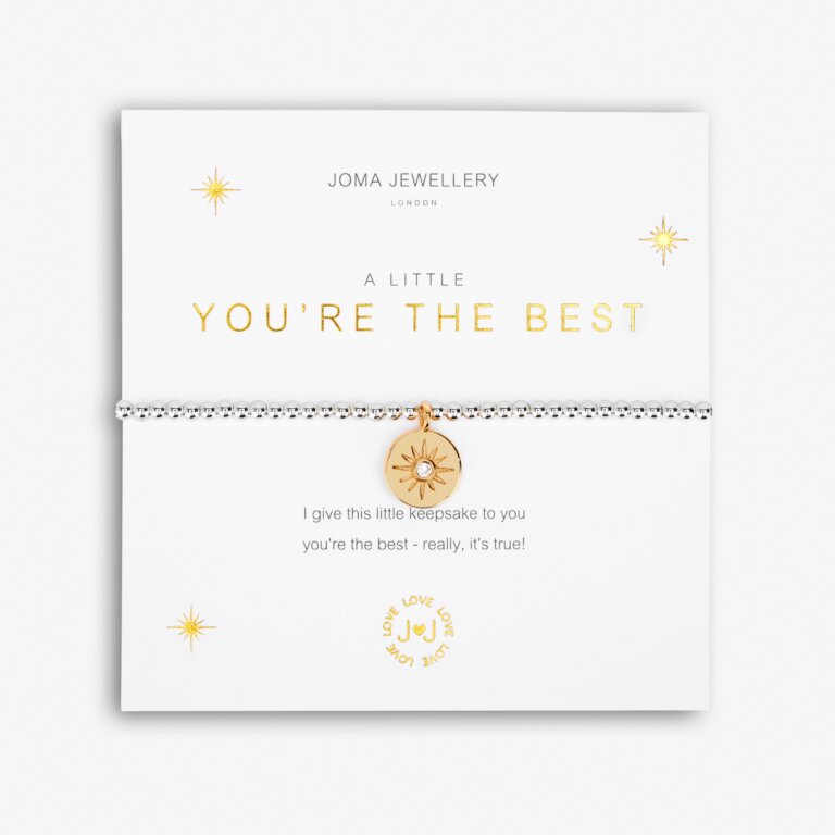 Joma Jewellery "You're The Best" Silver Bracelet