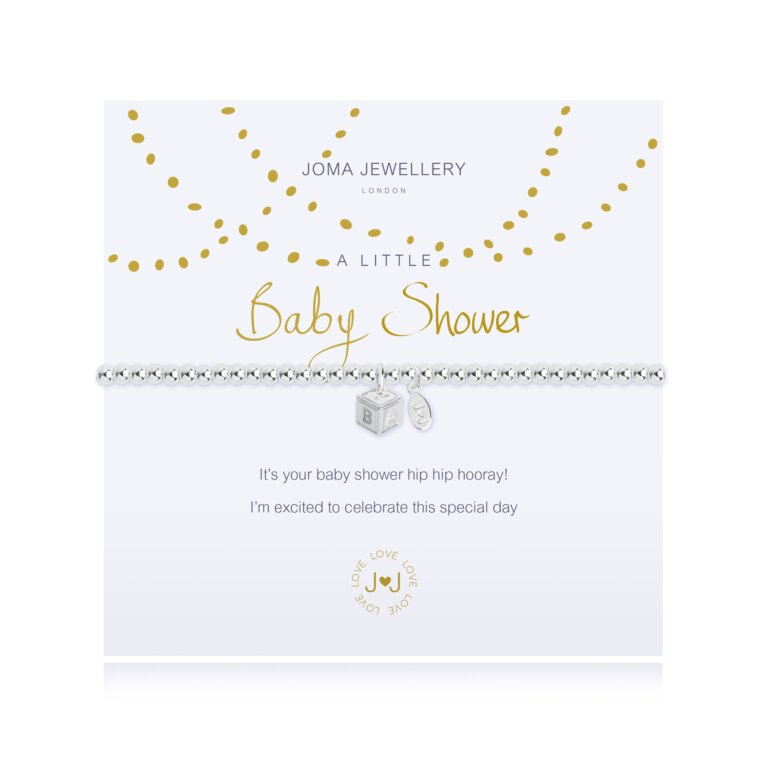 Joma Jewellery "Baby Shower" Silver Bracelet