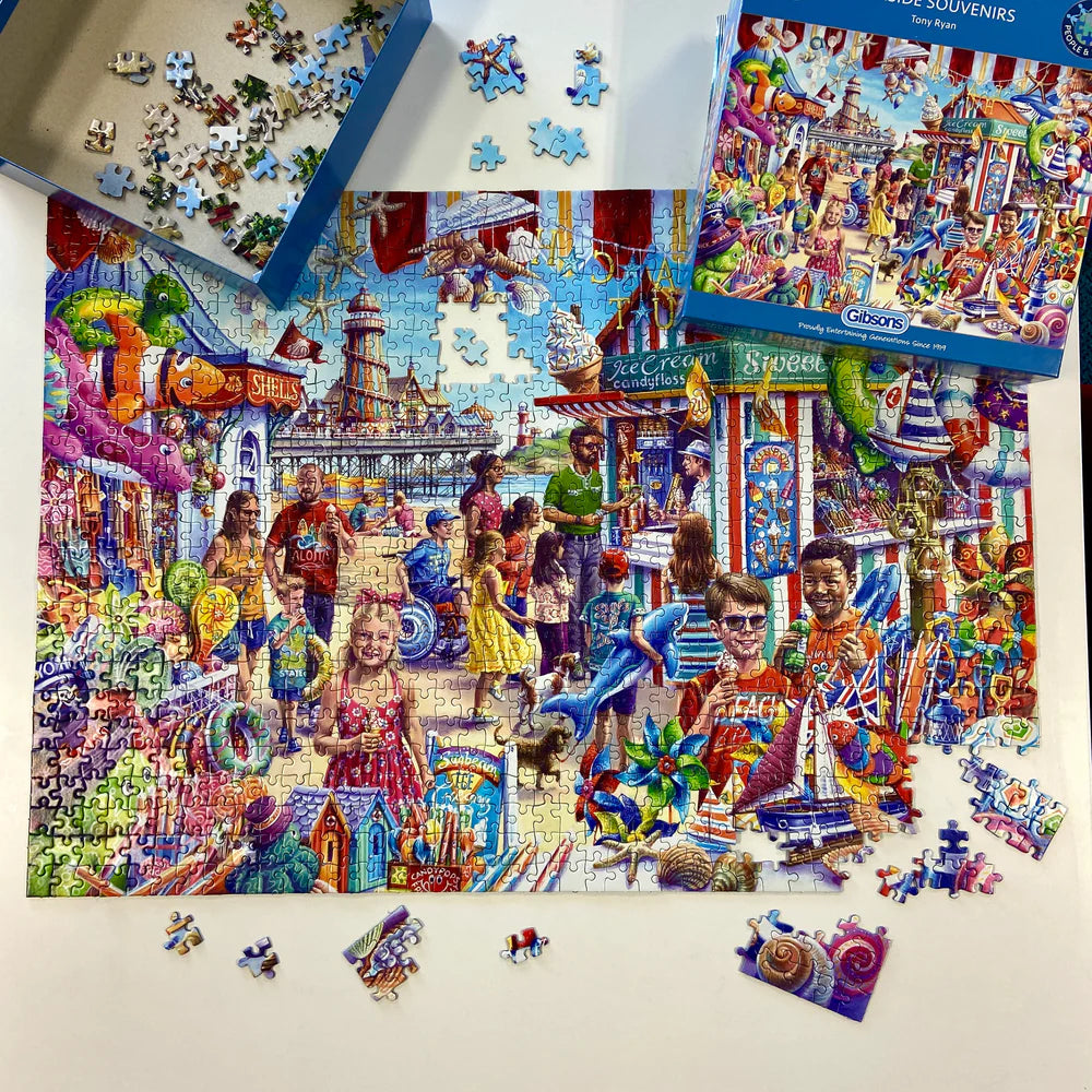 Gibson Games 1000 Piece Jigsaw "Seaside Souvenirs"