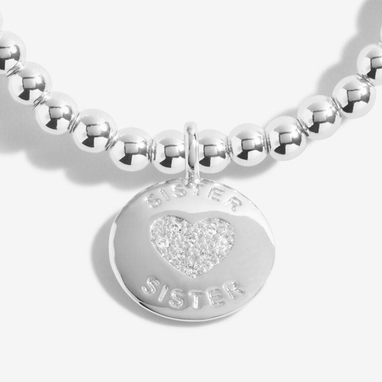 Joma Jewellery "Just For You Sister" Silver Bracelet