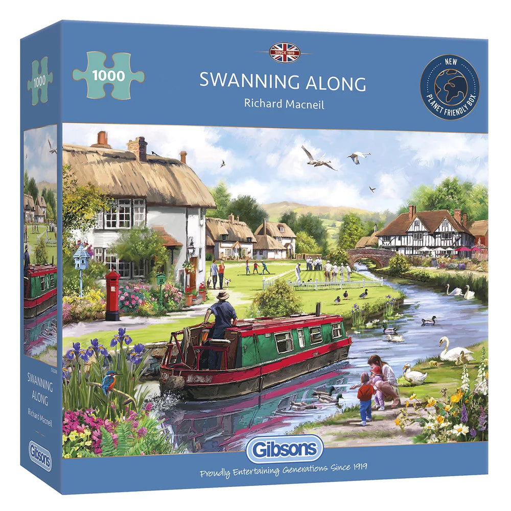 Gibson Games 1000 Piece Jigsaw "Swanning Along"