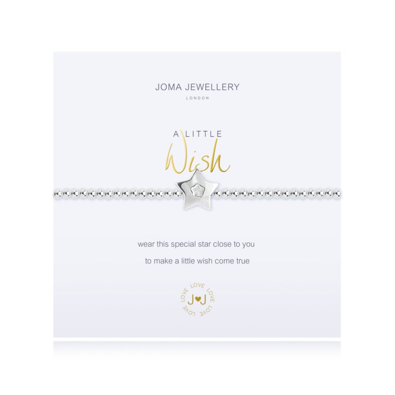 Joma Jewellery "Wish" Silver Bracelet