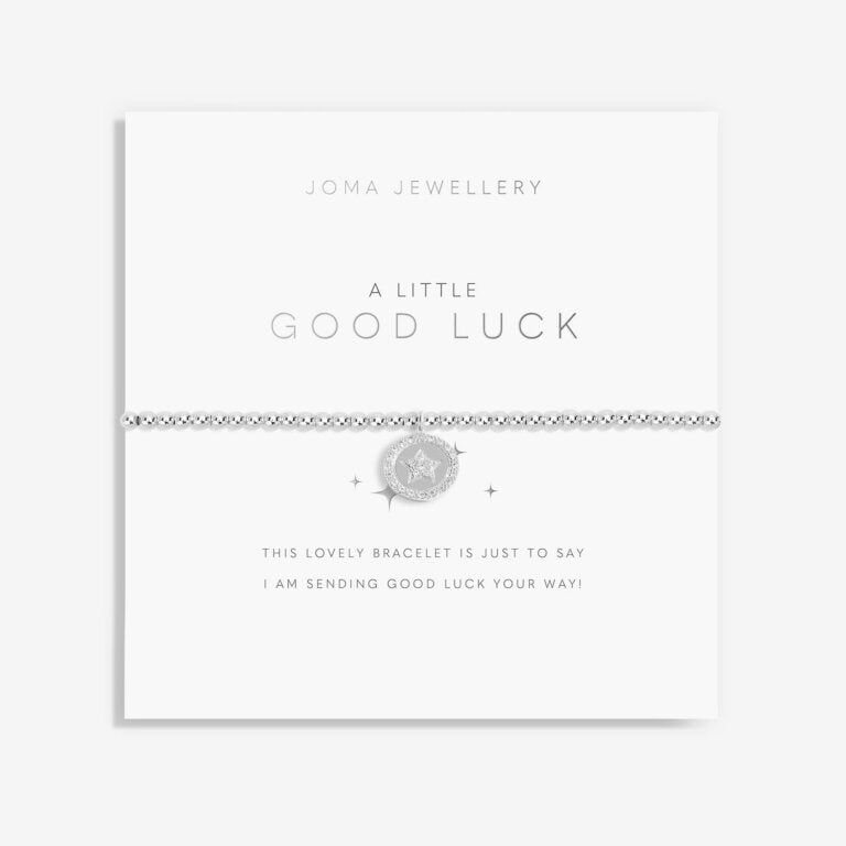 Joma Jewellery "Good Luck" Silver Bracelet
