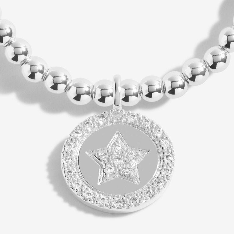 Joma Jewellery "Good Luck" Silver Bracelet