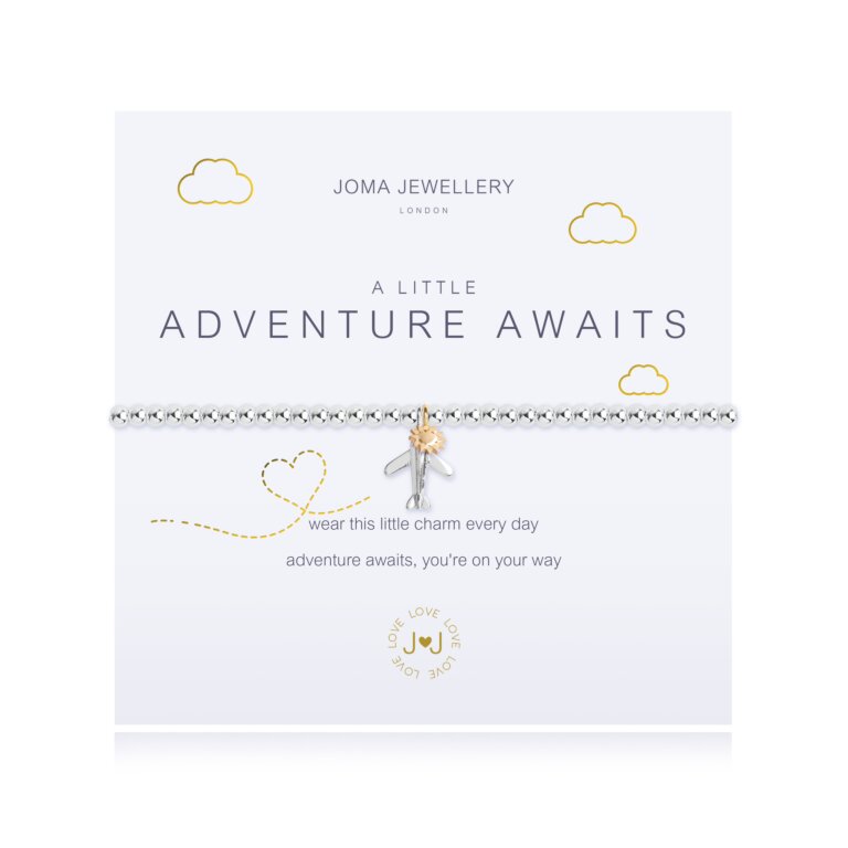 Joma Jewellery "Adventure Awaits" Silver Bracelet