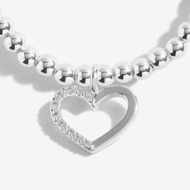 Joma Jewellery "Super Step Mum" Silver Bracelet