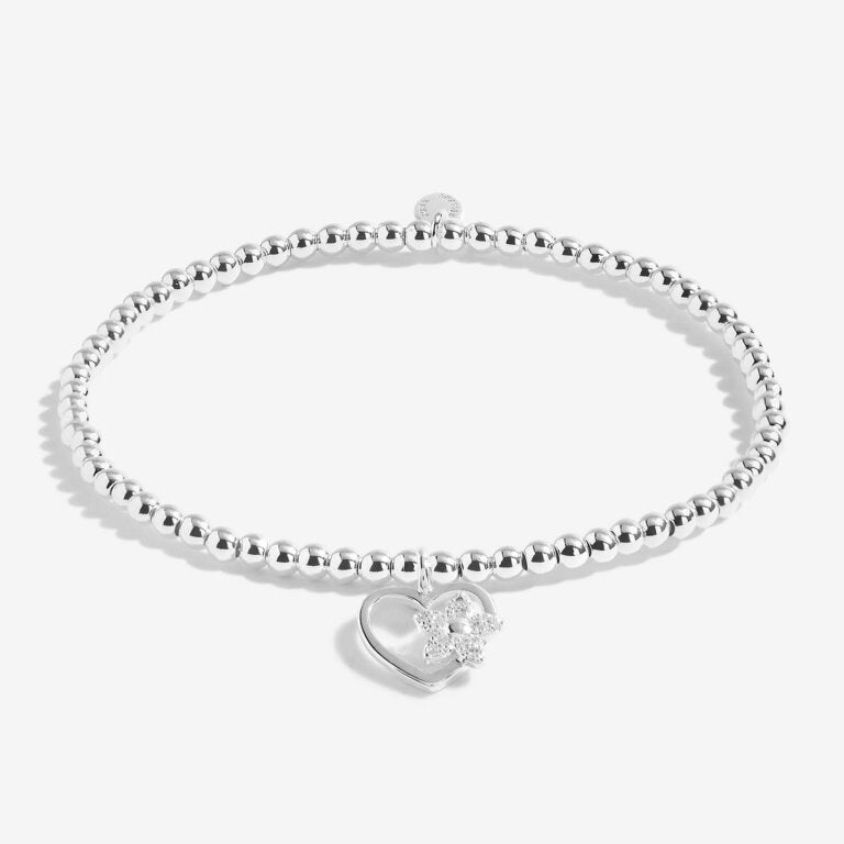 Joma Jewellery "If Mums Were Flowers I'd Pick You" Silver Bracelet