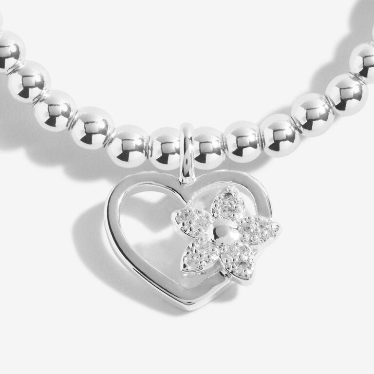 Joma Jewellery "If Mums Were Flowers I'd Pick You" Silver Bracelet
