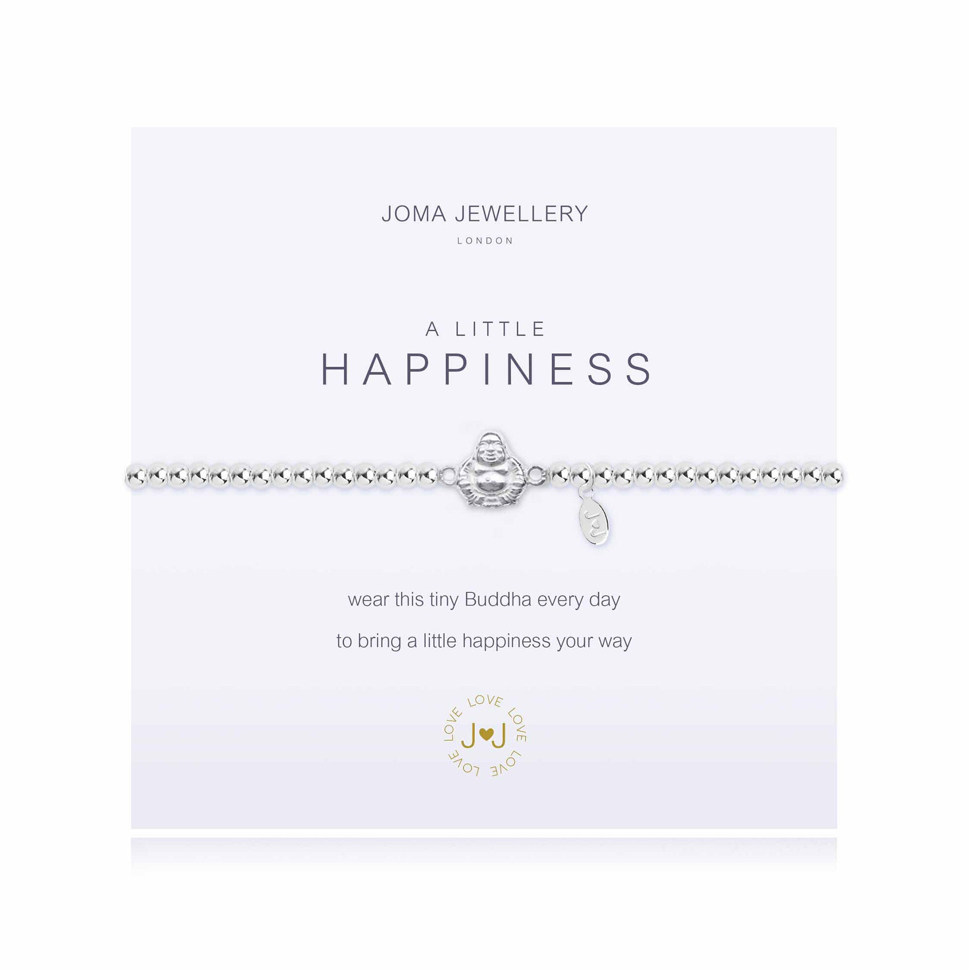 Joma Jewellery "Happiness" Silver Bracelet