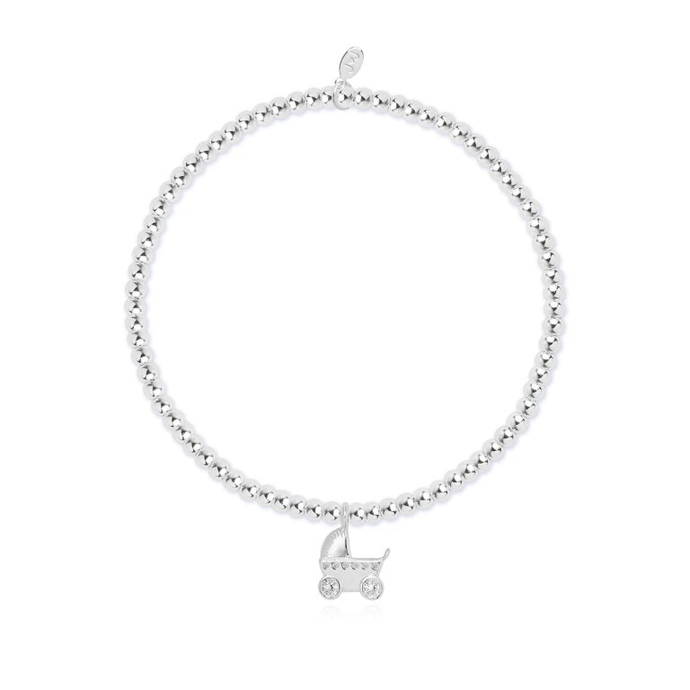 Joma Jewellery "Beautiful New Baby" Silver Bracelet