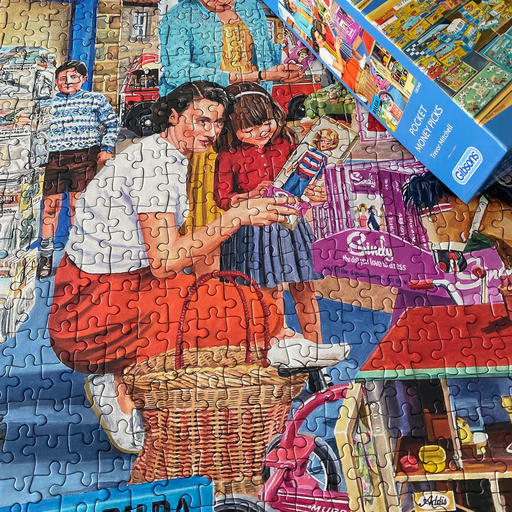 Gibson Games 1000 Piece Jigsaw "Pocket Money Picks"