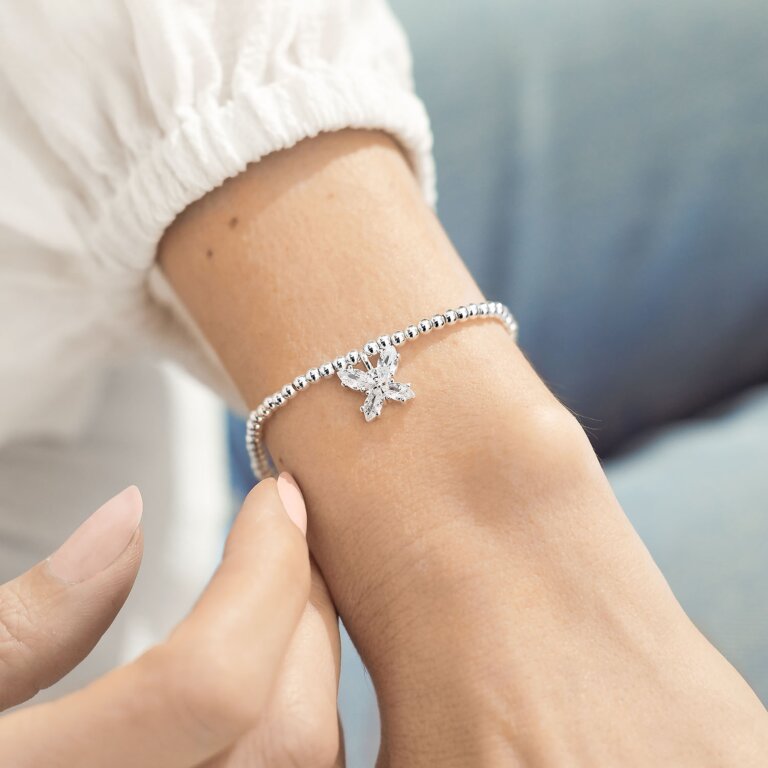 Joma Jewellery "Make Every Day An Adventure" Silver Bracelet