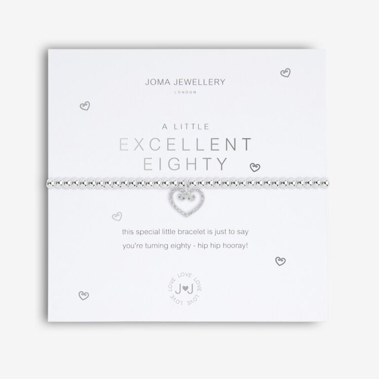 Joma Jewellery "Excellent Eighty" Silver Bracelet