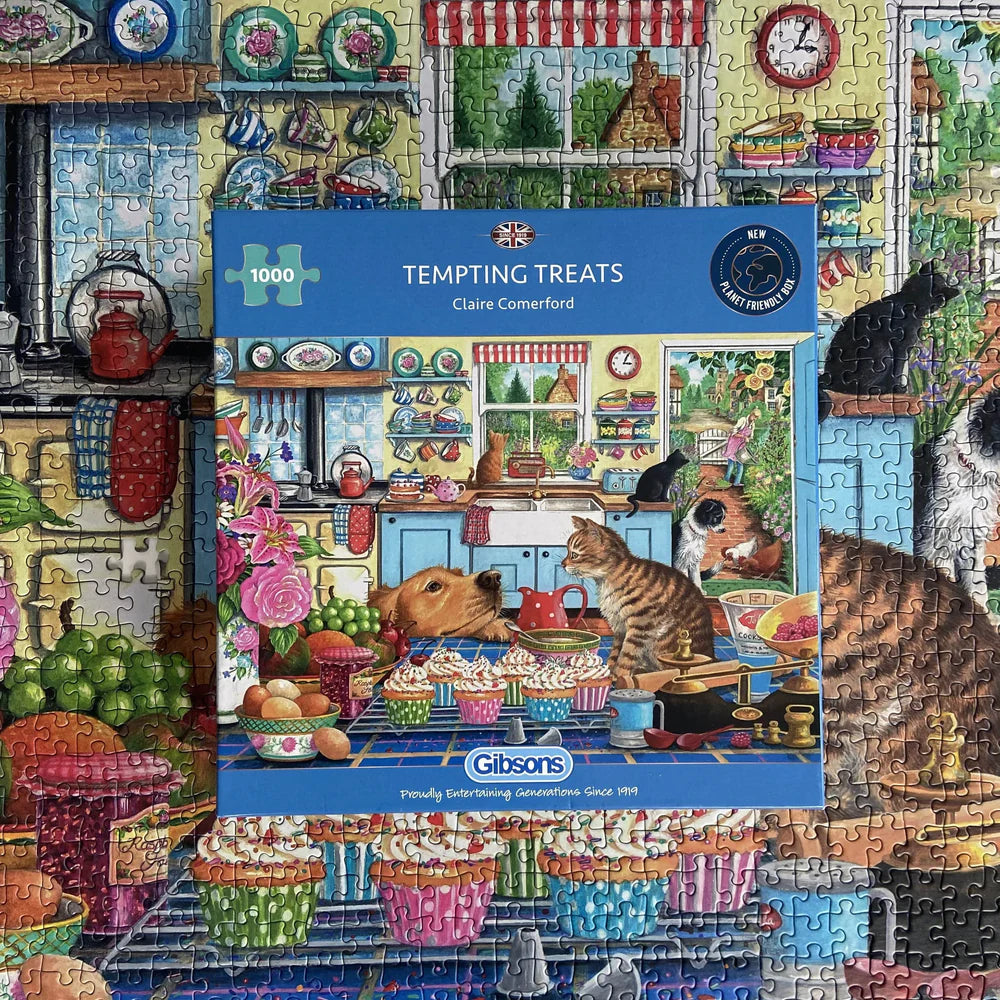 Gibson Games 1000 Piece Jigsaw "Tempting Treats"