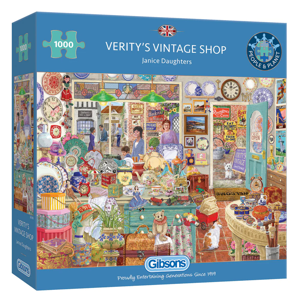 Gibson Games 1000 Piece Jigsaw "Veritys Vintage Shop"