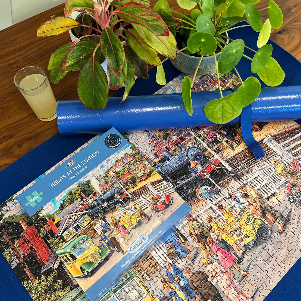Gibson Games 1000 Piece Jigsaw "Treats At The Station"