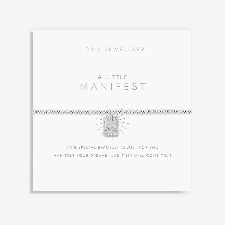 Joma Jewellery "Manifest" Silver Bracelet