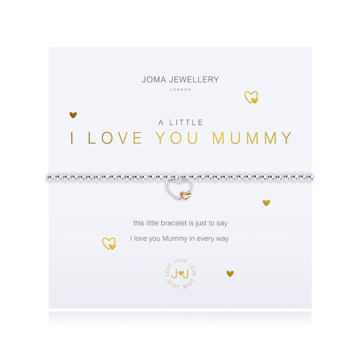 Joma Jewellery "I Love You Mummy" Silver Bracelet
